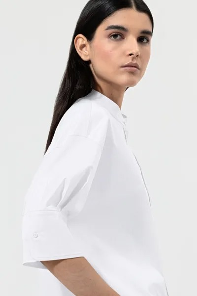 Блузка-рубашка с рукавами ¾ LUISA CERANO, цвет bleached white