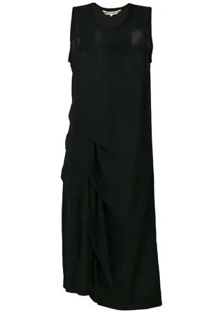 Comme Des Garçons Pre-Owned драпированное платье без рукавов