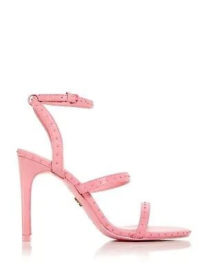 KURT GEIGER Женские кожаные босоножки на каблуке с розовым ремешком Portia Drench Stiletto 36,5
