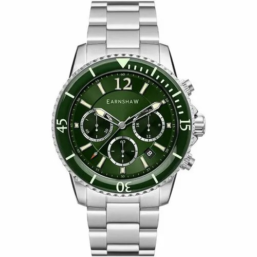 Наручные часы EARNSHAW Часы Earnshaw ES-8132-33, зеленый