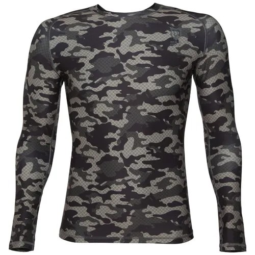 Термобелье верх MAD GUY Рашгард Camo-Line, размер 160, коричневый, хаки