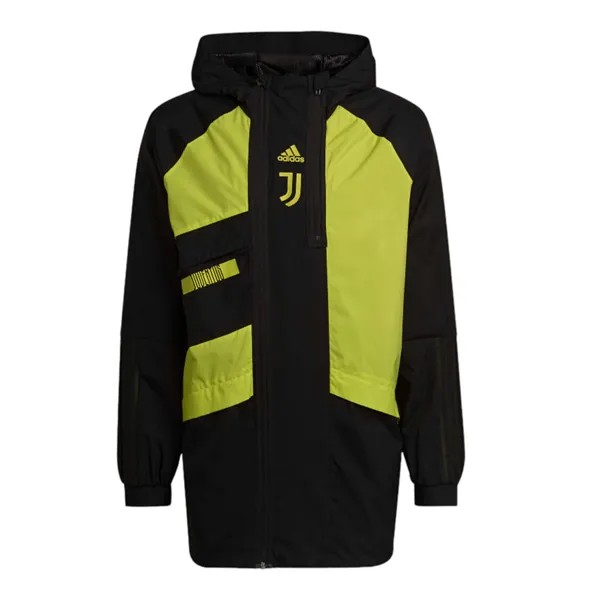 Куртка Adidas Juventus Travel, черный/желтый