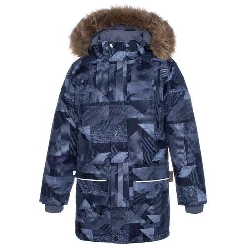 Парка зимняя Huppa Vesper 116 размер, dark gray pattern