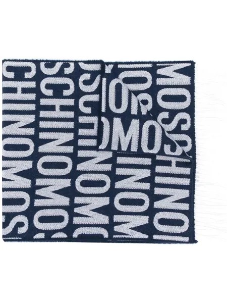Moschino шарф с логотипом