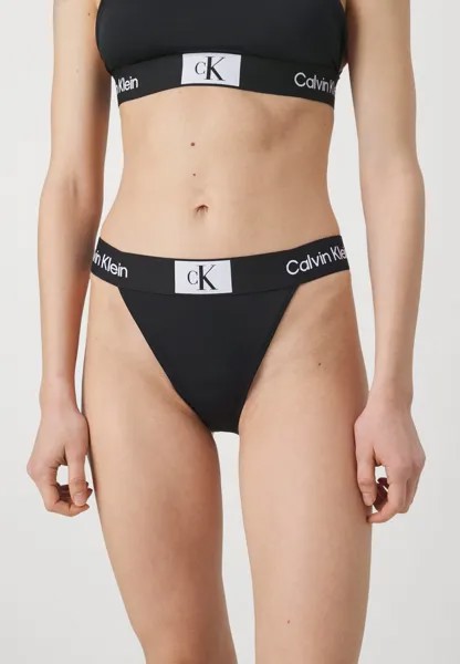 Плавки бикини CHEEKY Calvin Klein Swimwear, черный