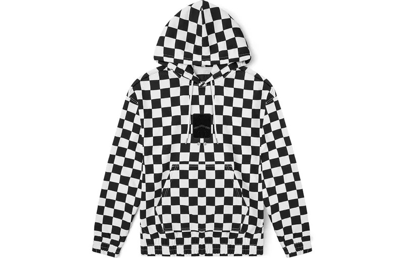 Толстовка унисекс Vans, черное и белое