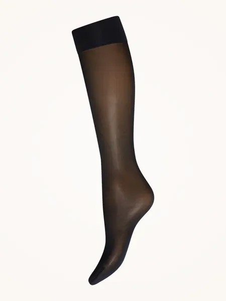 Носки Wolford Knee Highs Satin Touch 20 DEN, цвет Admiral