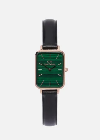 Наручные часы Daniel Wellington Quadro Pressed Sheffield, цвет чёрный
