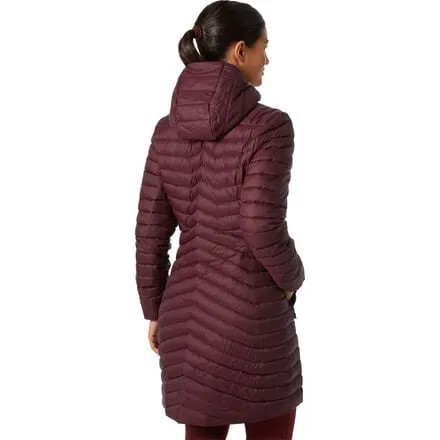 Длинная пуховая утепленная куртка Verglas женская Helly Hansen, цвет Hickory