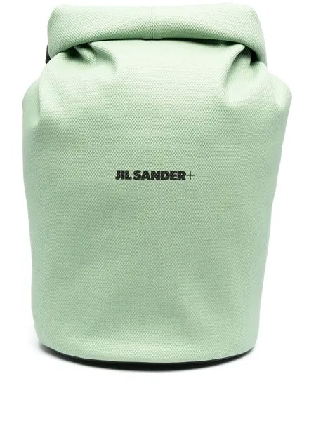 Jil Sander рюкзак с откидным клапаном и логотипом