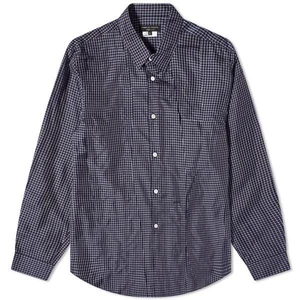 Рубашка Comme Des Garçons Homme Plus Cupro Checked Shirt