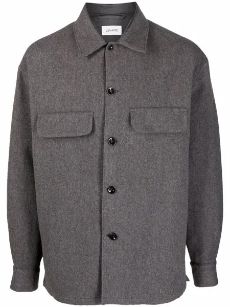 Lemaire куртка-рубашка с карманами