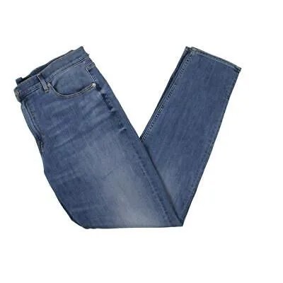 7 For All Mankind Женские синие зауженные джинсы средней посадки Adrien 38 BHFO 6105