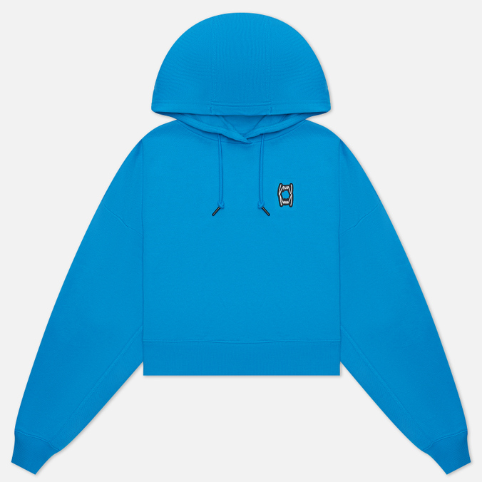 Женская толстовка Puma Pivot Cropped Basketball Hoodie голубой, Размер XS