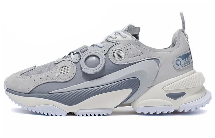 LINING Nebula M1 Lifestyle Shoes Men Low-top Gray