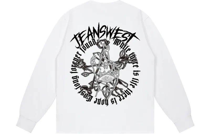 Jeanswest Джин Уэст футболка унисекс, Белый