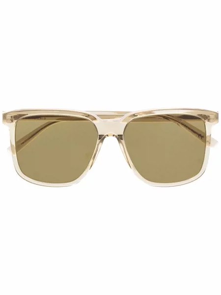 Saint Laurent Eyewear солнцезащитные очки в квадратной оправе