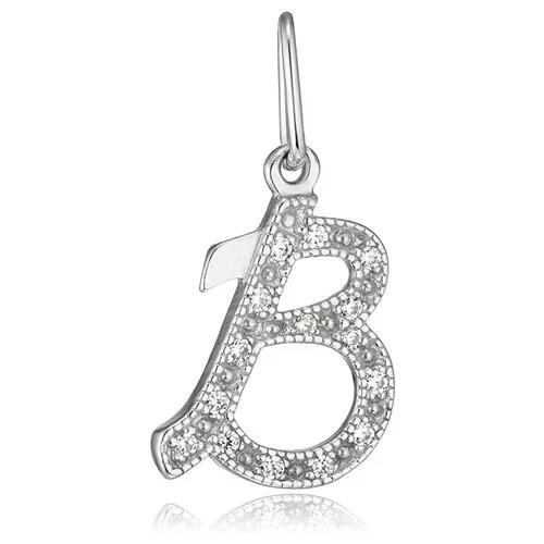Подвеска серебряная с фианитами арт. 2130045/91 В