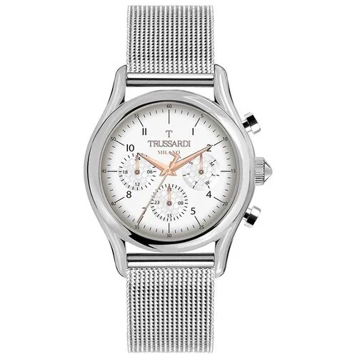 Наручные часы TRUSSARDI T-Light, серебряный, белый