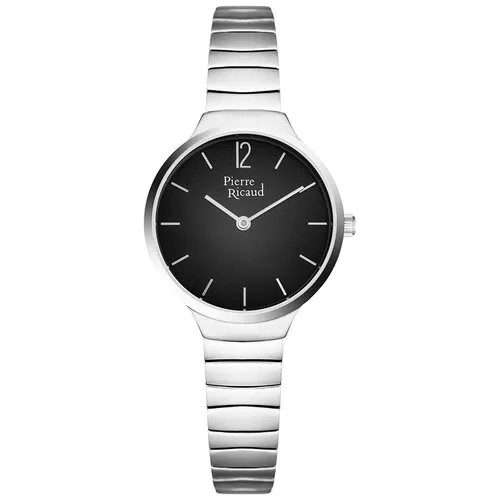 Наручные часы Pierre Ricaud Наручные часы Pierre Ricaud P22084.5154Q, серебряный, черный