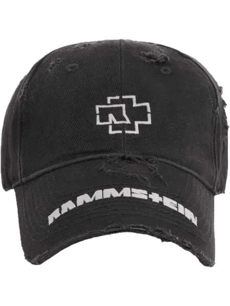 Balenciaga кепка с вышивкой Rammstein