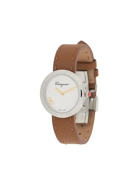 Salvatore Ferragamo Watches наручные часы с круглым циферблатом