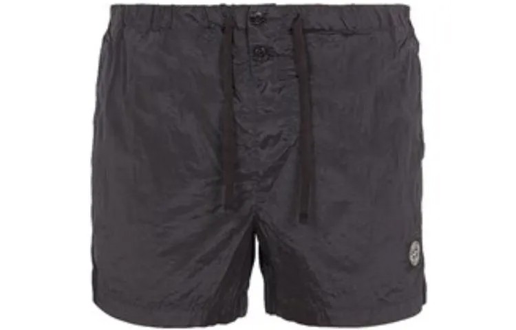 STONE ISLAND Повседневные шорты унисекс, цвет Black