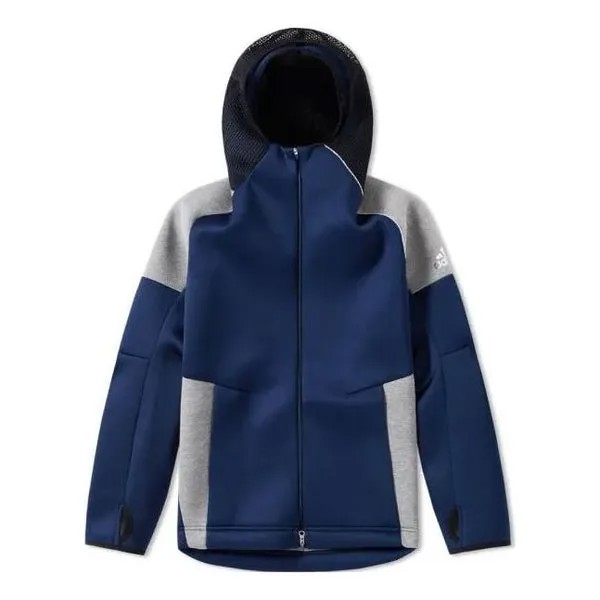 Куртка Adidas x Kolor Z.N.E. Hoodie 'Navy', синий