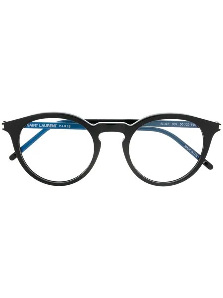 Saint Laurent Eyewear очки в круглой оправе