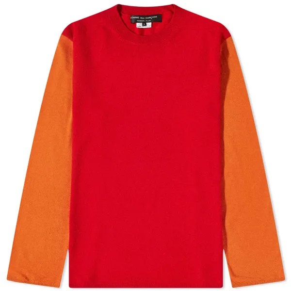 Джемпер Comme des Garçons Homme Plus Contrast Sleeves Crew Knit