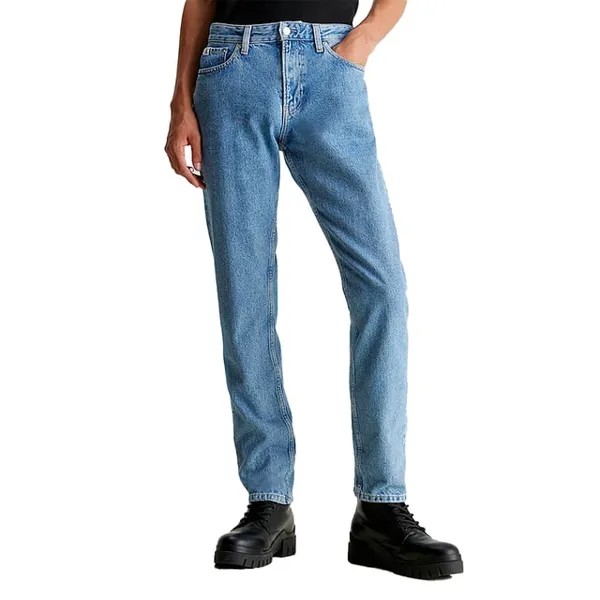 Джинсы ck джинсы аутентичные прямые Calvin Klein Jeans, синий