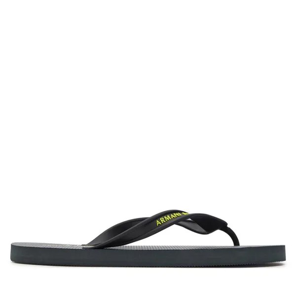 Сандалии Armani Exchange XUQ002 XV676 M587 Black+Grey, черный