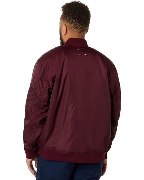 Куртка LABEL Go-To Bomber Jacket, бордовый