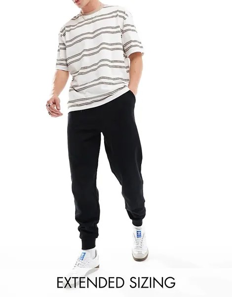 ASOS DESIGN – Essential – Зауженные черные джоггеры