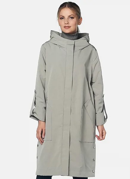 Плащ женский WINTERRA 53847 зеленый 50 RU