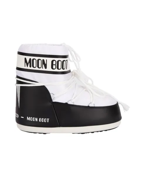 Низкие нейлоновые ботинки Icon Moon Boot, белый