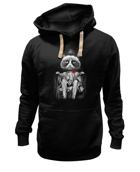 Худи Printio Угрюмый лорд черное 2XL