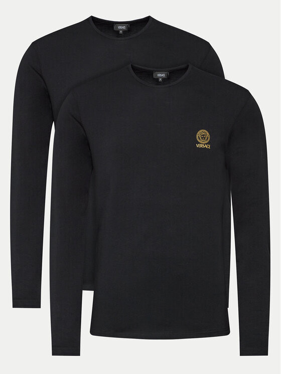 Комплект футболок Versace, черный