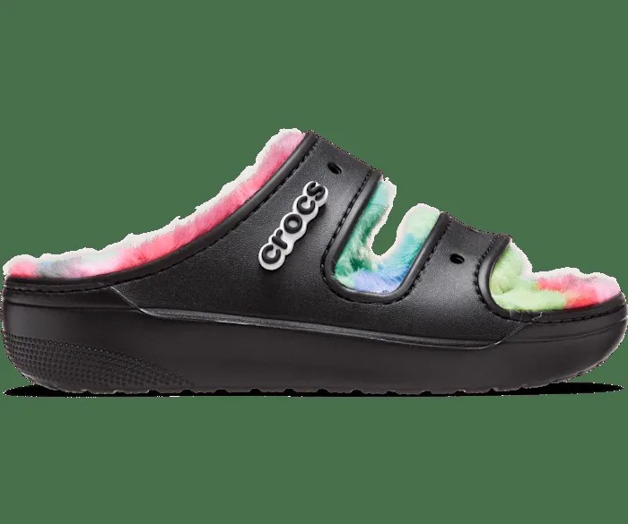 Сланцы женские Crocs CRW_208046 черные 36-37 RU (доставка из-за рубежа)