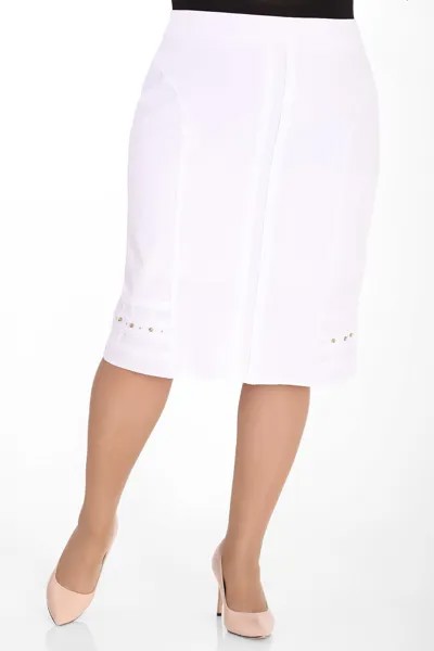 Юбка женская AlmondShop ИЮ121-550-21.С2 белая 58 RU