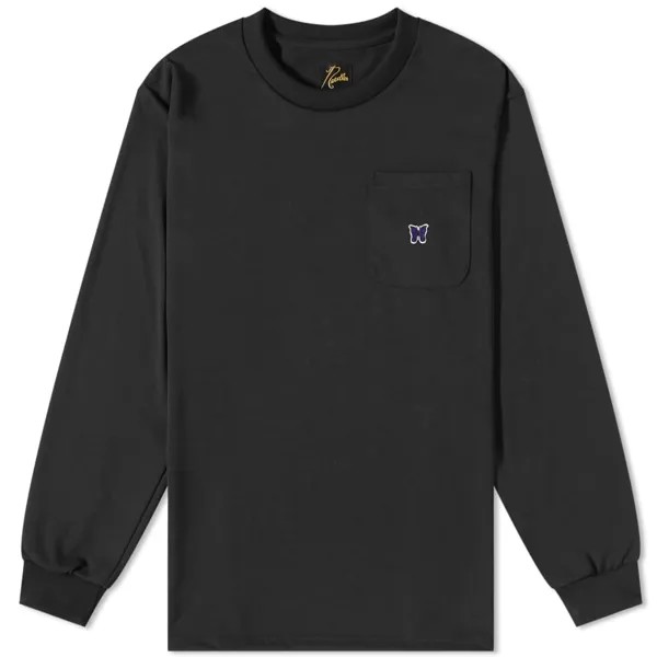 Футболка Needles Logo Long Sleeve Tee