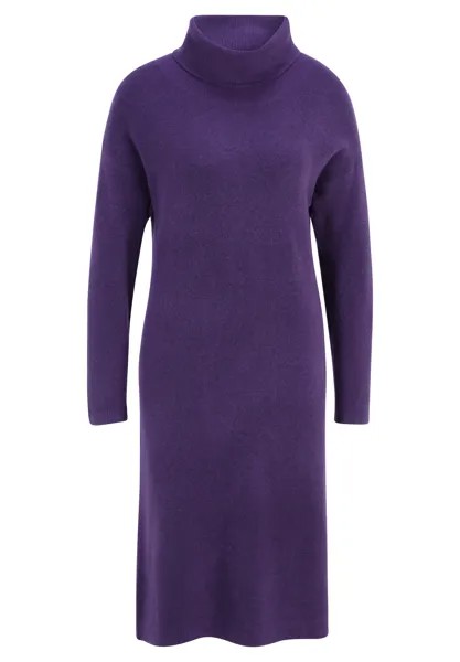 Платье CARTOON Strick mit Turtle Neck, цвет Crown Jewel