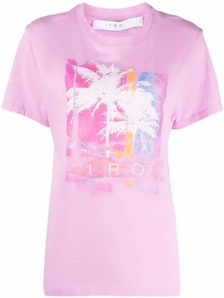 IRO logo graphic print T-shirt