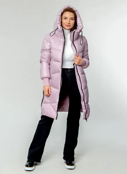 Пальто женское Britt 58395 розовое 46 RU