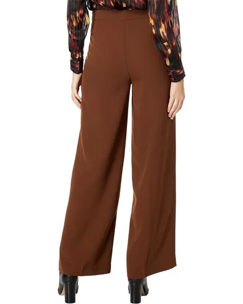 Брюки DKNY Wide Leg Pants, цвет Sepia