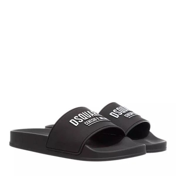 Сандалии slides Dsquared2, черный