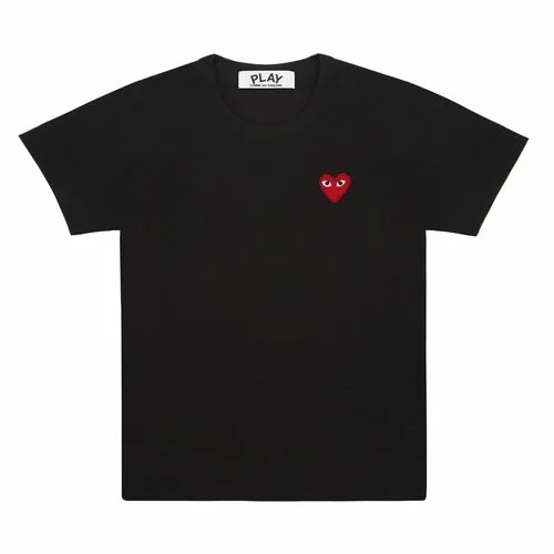 Футболка Comme Des Garcons, размер L, черный