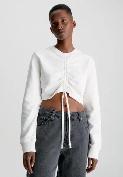 Толстовка с капюшоном Calvin Klein Jeans, белый