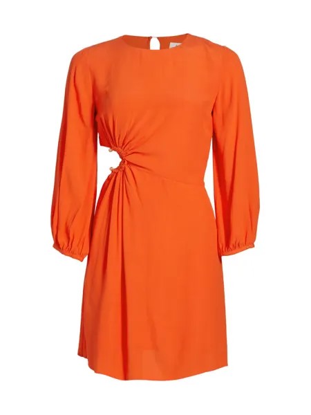 Мини-платье Bonica с вырезами BA&SH, оранжевый