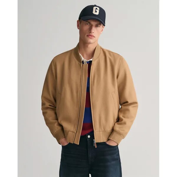 Куртка Gant 7006357 Bomber, коричневый
